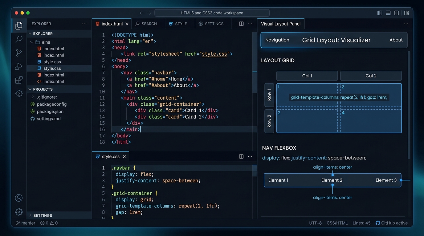 HTML e CSS